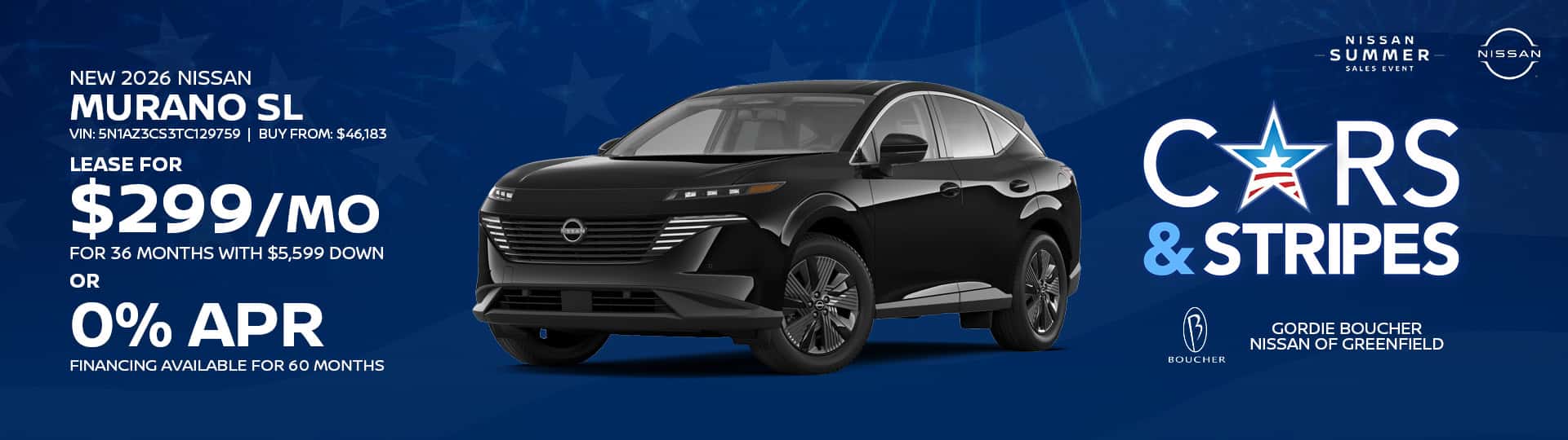 Save on a New 2026 Nissan Murano SL in Greenfield, WI