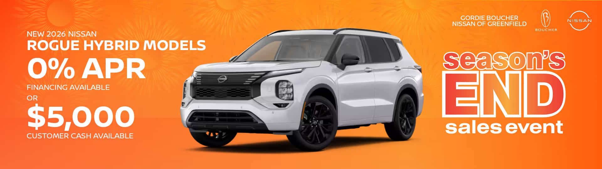 Save on New 2026 Nissan Armada Models in Greenfield, WI