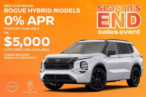 Save on New 2026 Nissan Rogue Hybrid Models