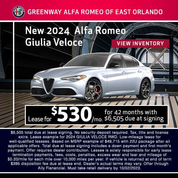 New 2024 Alfa Romeo Giulia Veloce