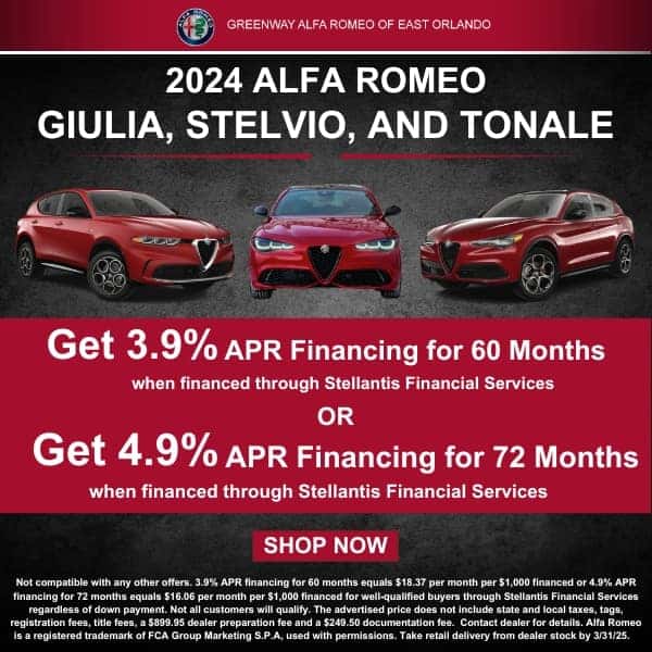 New 2024 Alfa Romeo Giulia, Stelvio, and Tonale