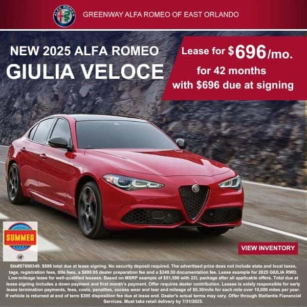 2025 Alfa Romeo Giulia Veloce