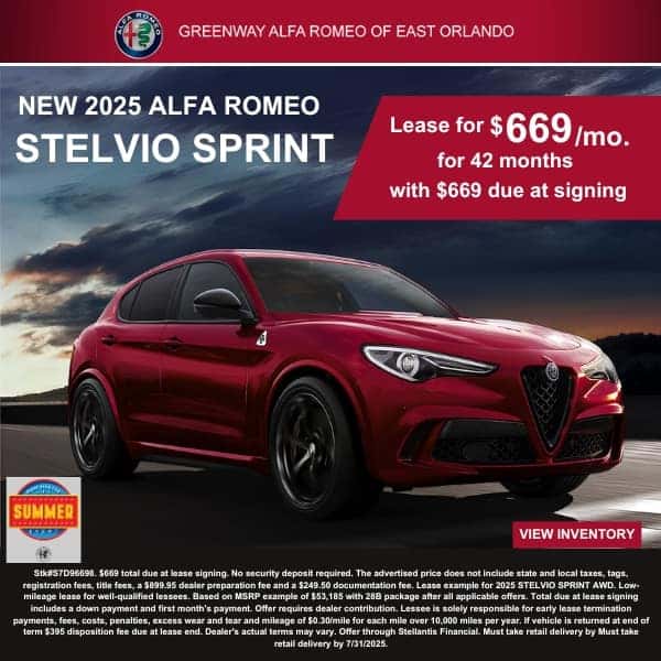 2025 Alfa Romeo Stelvio Sprint 