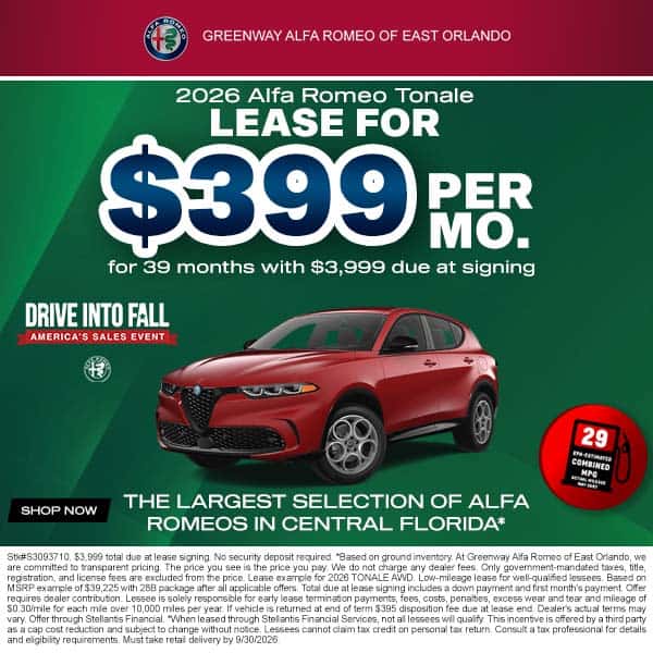 2026 Alfa Romeo Tonale