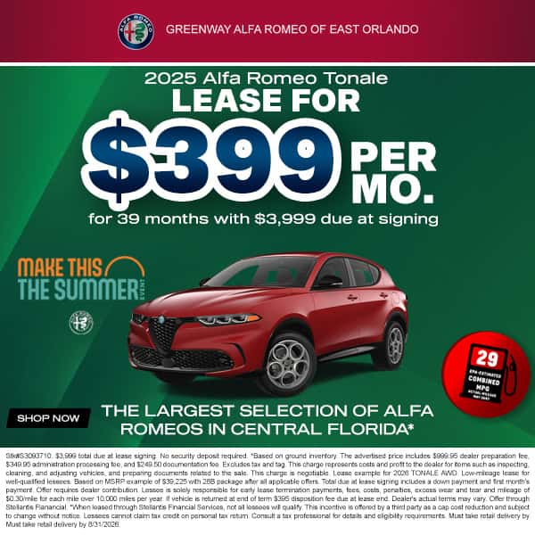 2025 Alfa Romeo Tonale
