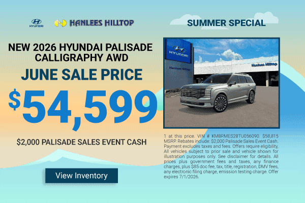 New 2026 Hyundai PALISADE Calligraphy AWD