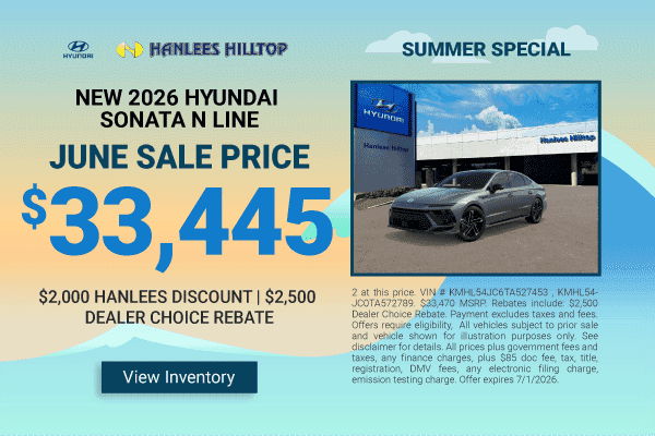 New 2026 Hyundai SONATA N Line