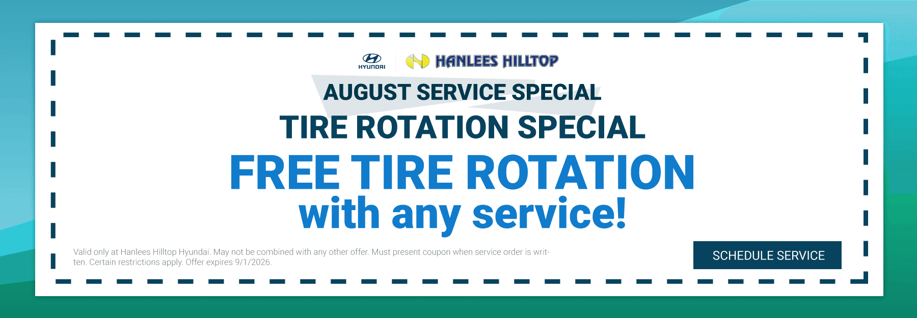 Tire Rotation Special