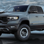 2021 ram 1500 trx blue grey exterior