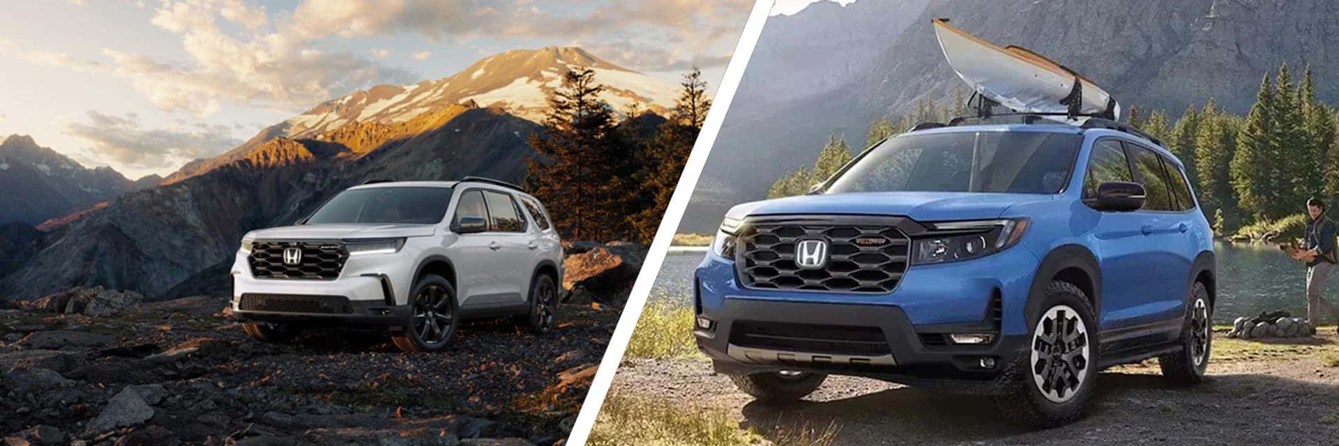 2024 Honda Pilot vs 2024 Honda Passport