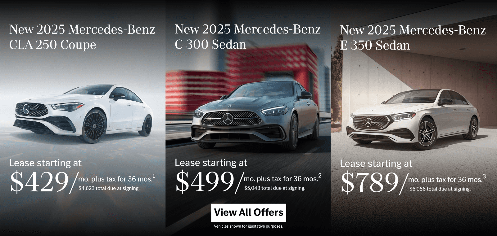 MercedesBannersJulySedans-dt