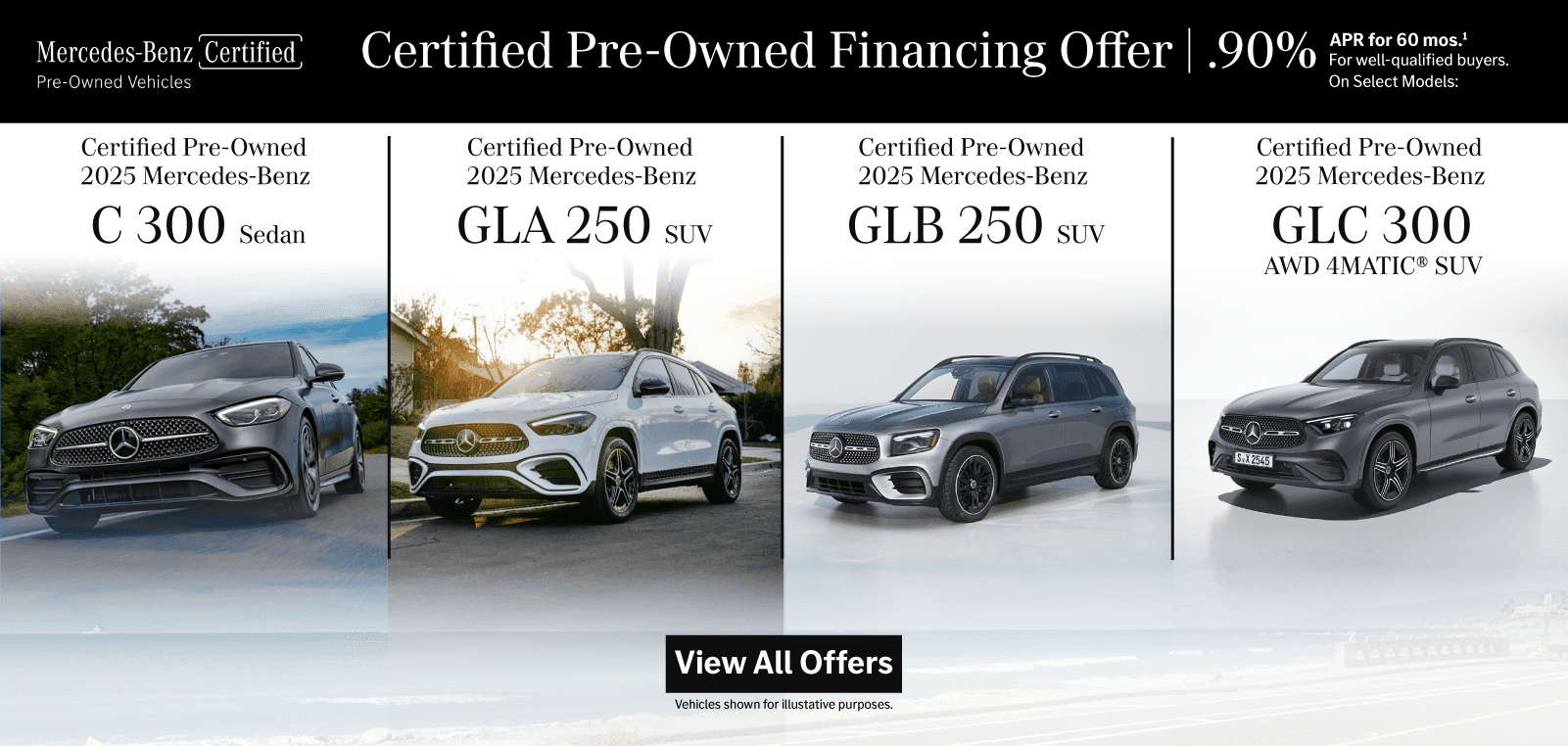 Mercedes CPO finance offers