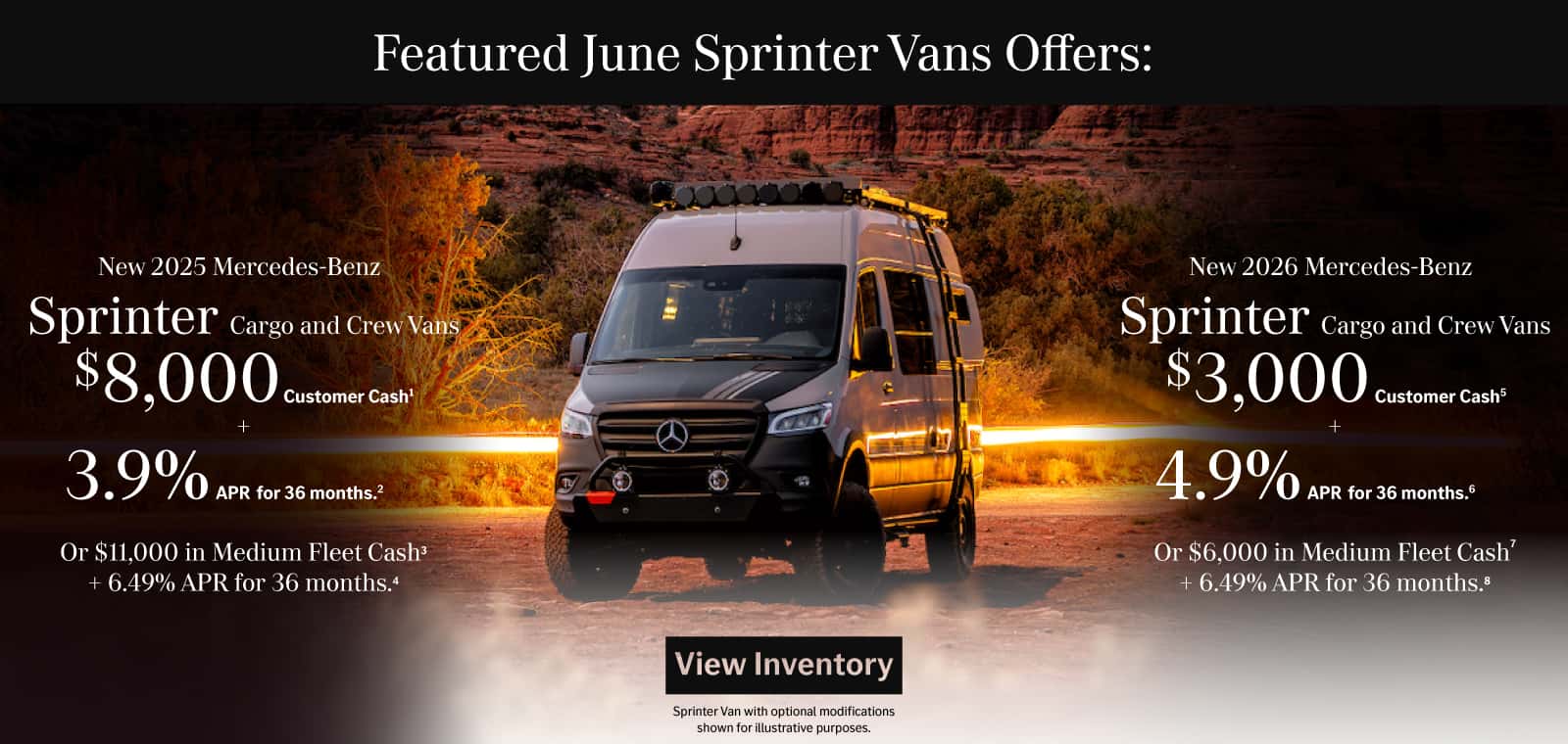 Sprinter Offers