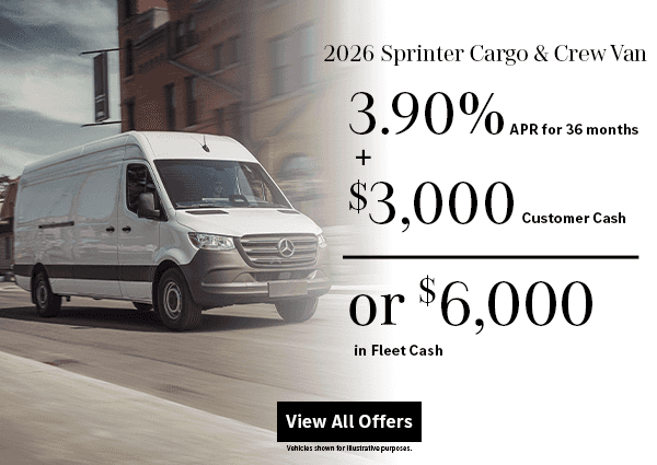 2026 Sprinter Cargo & Crew Van