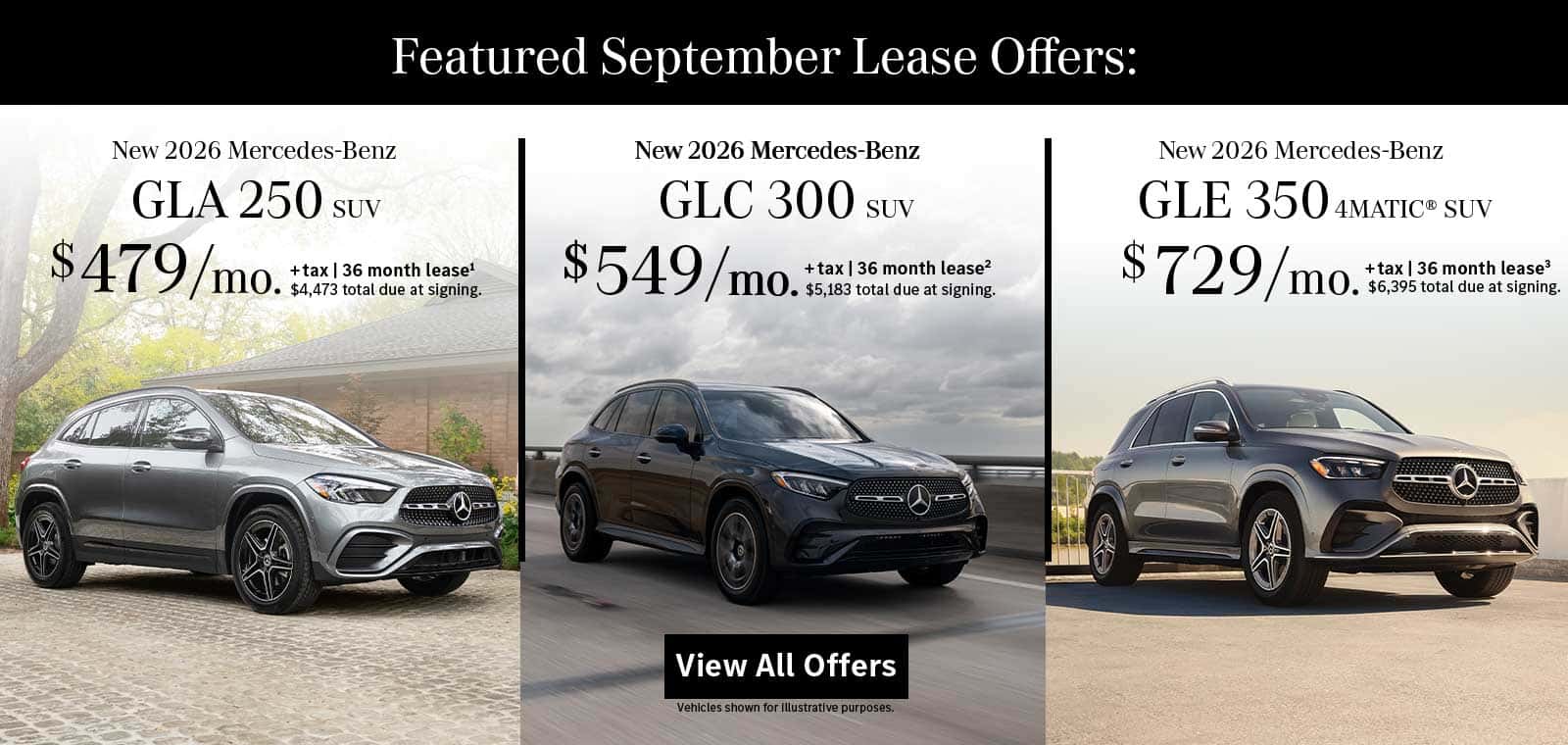 3 Offer SUV