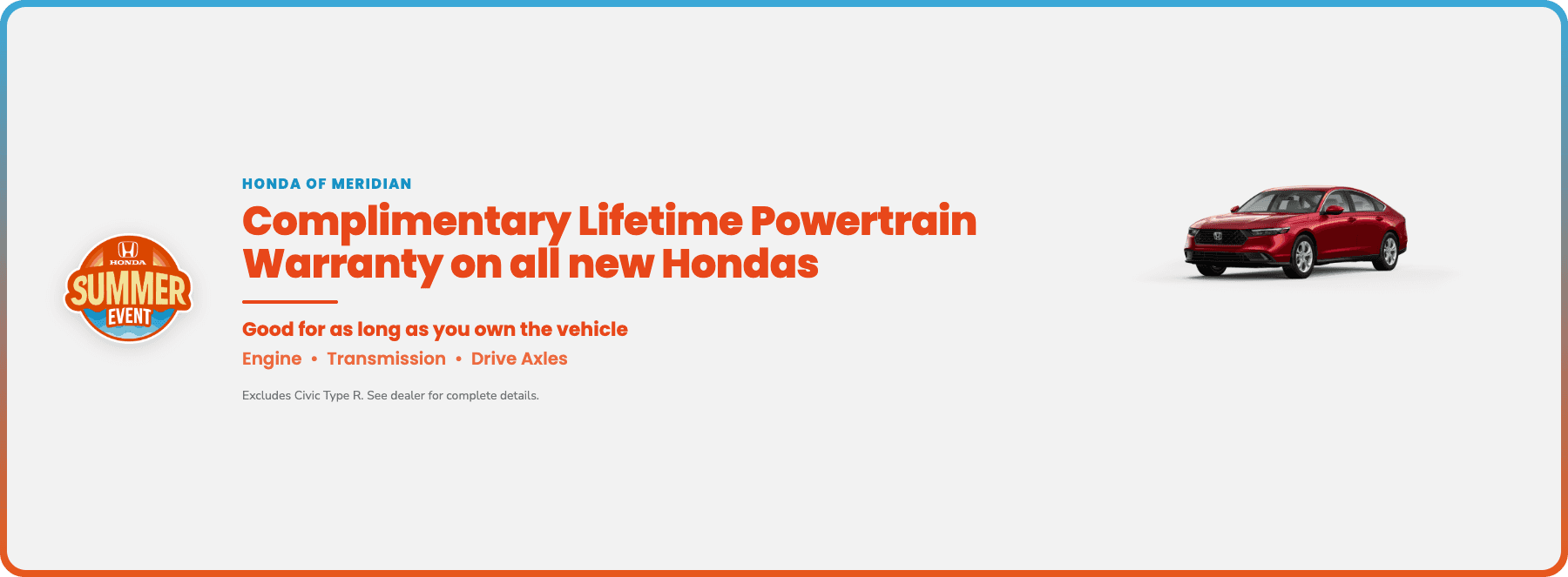 honda service warranty