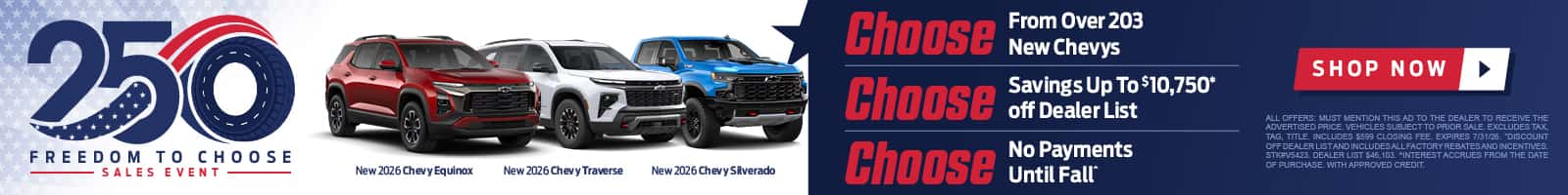 new vehicles