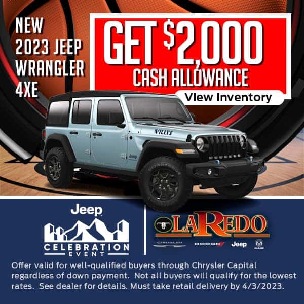 New 2023 Jeep Wrangler 4xe