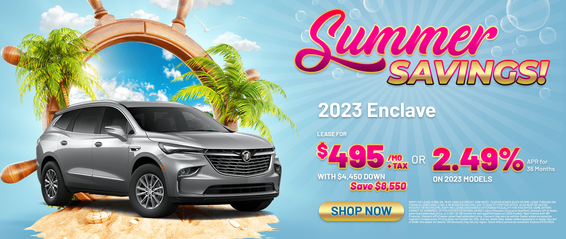 Summer Savings!