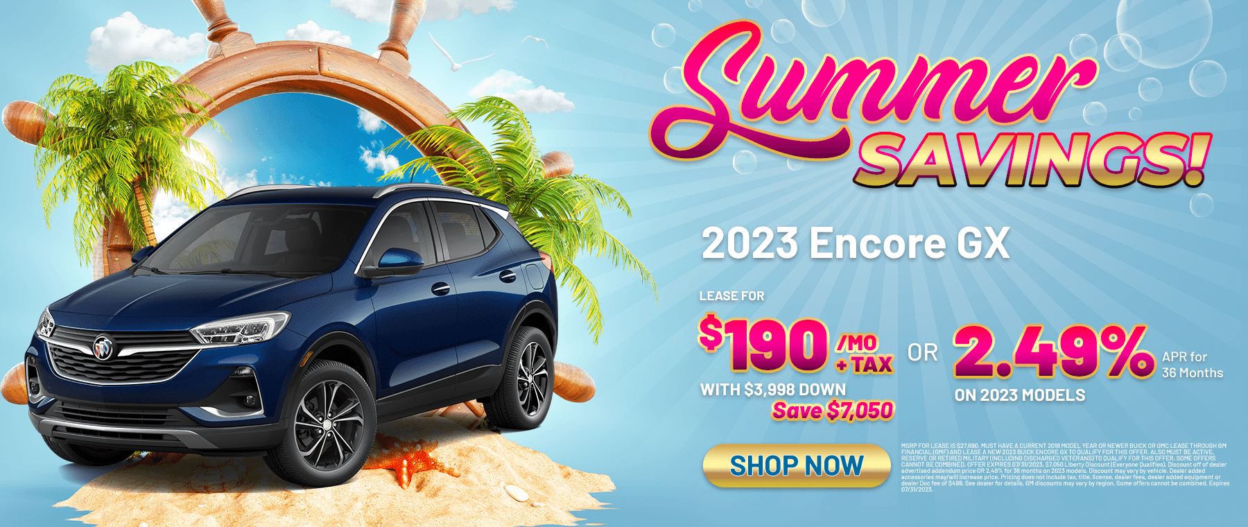Summer Savings!