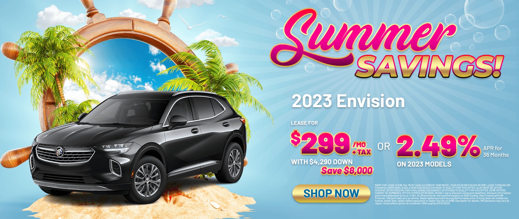 Summer Savings!