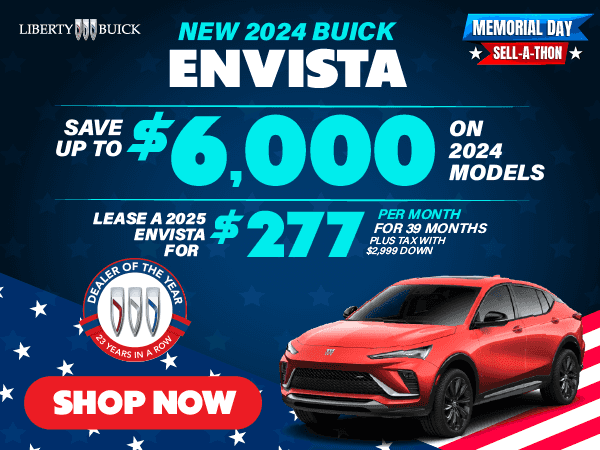 Save up to $6,000 on a 2024 Envista!