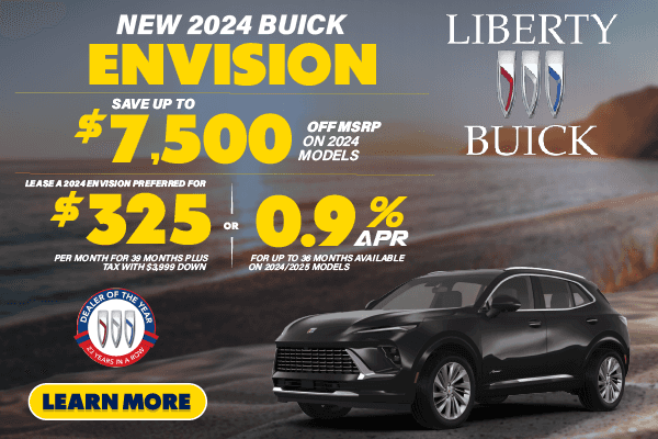 Save up to $7,500 on a new 2024 Buick Envision