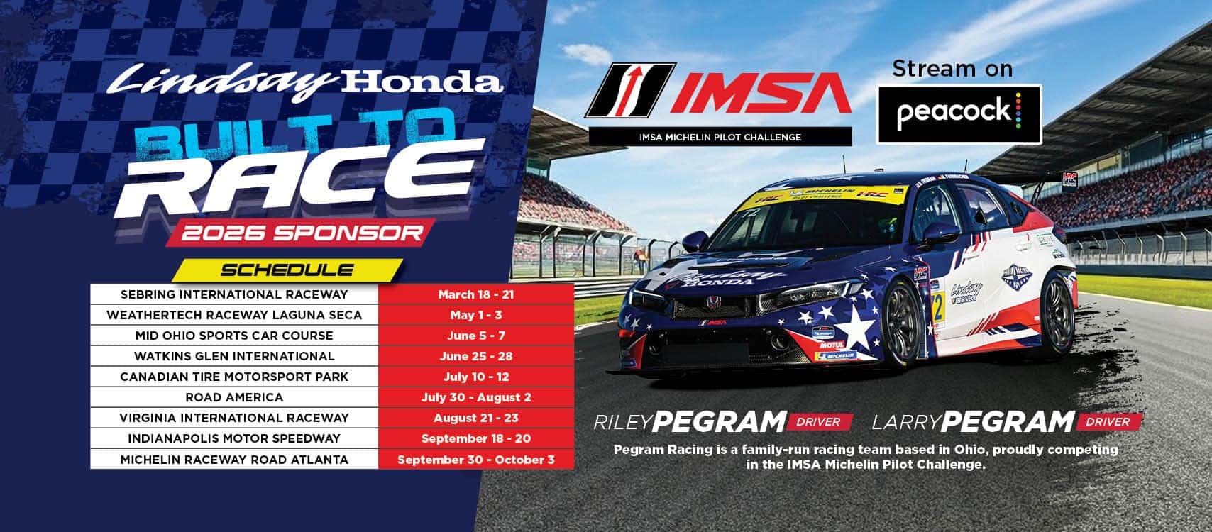 Racing Schedule
