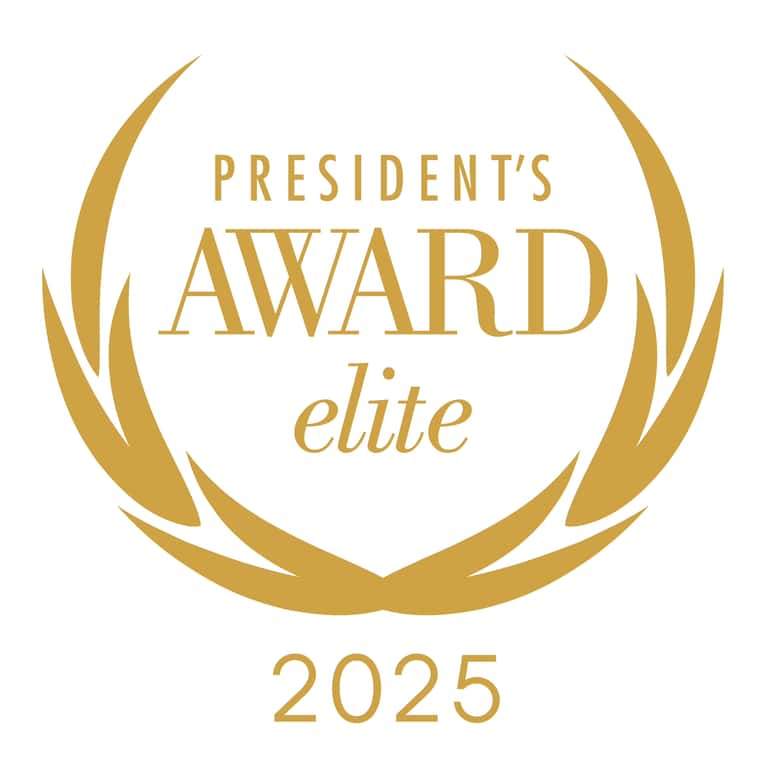 President Award Gold Logo
