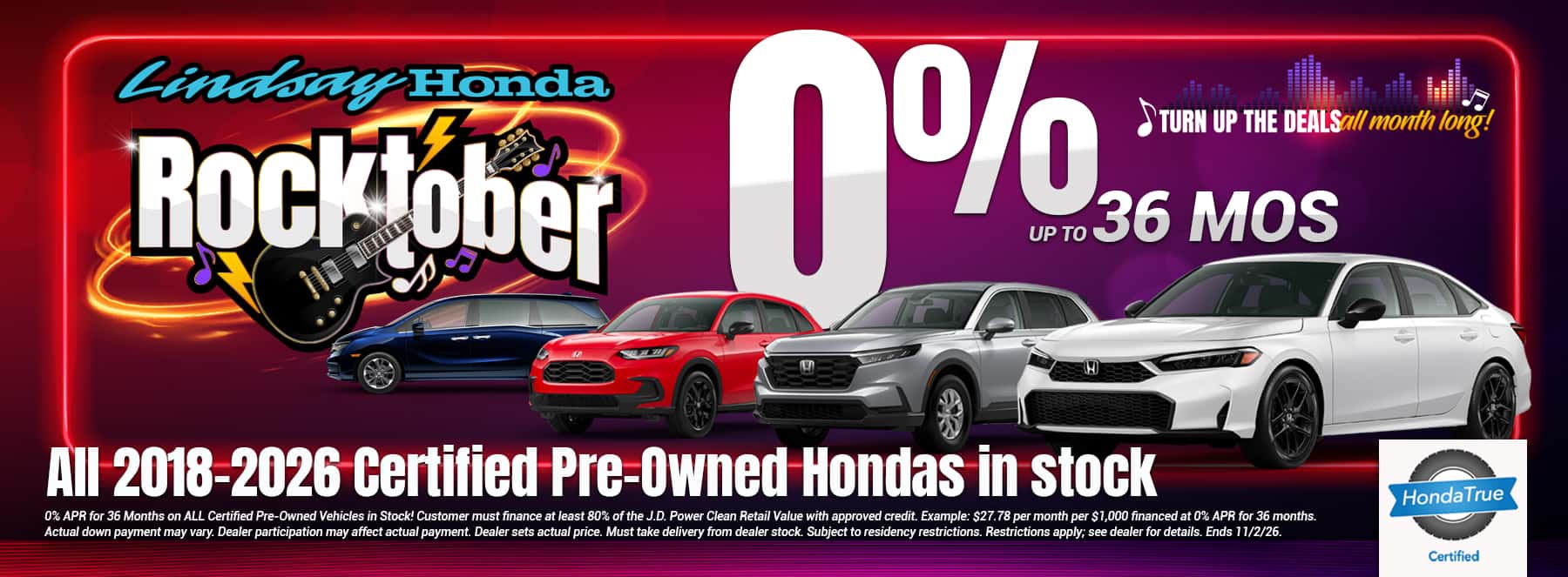 CPO Honda Offer