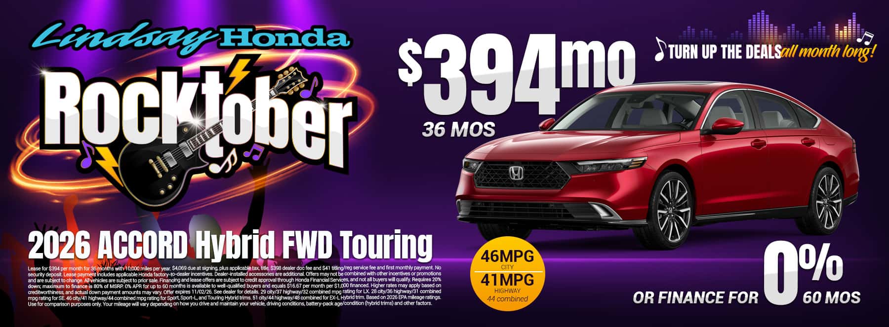 ACCORD Hybrid $394