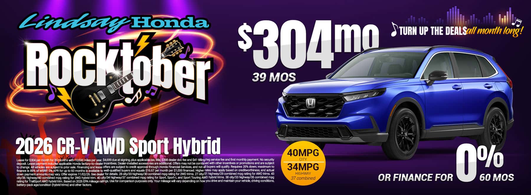 CRV Hybrid $340