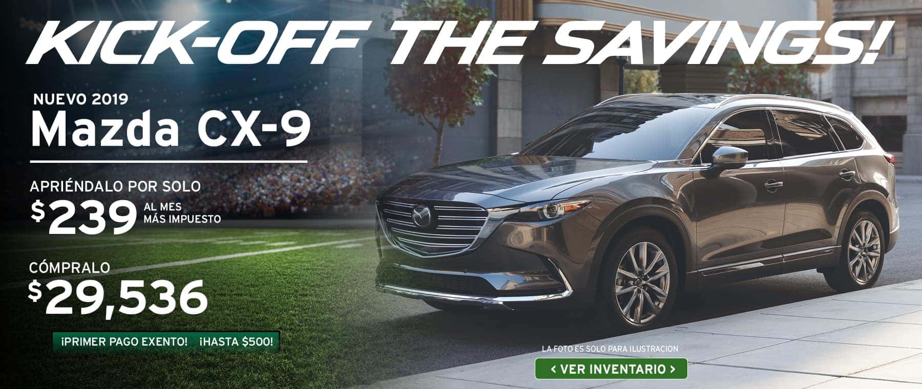 mazda cx-9 discount savings