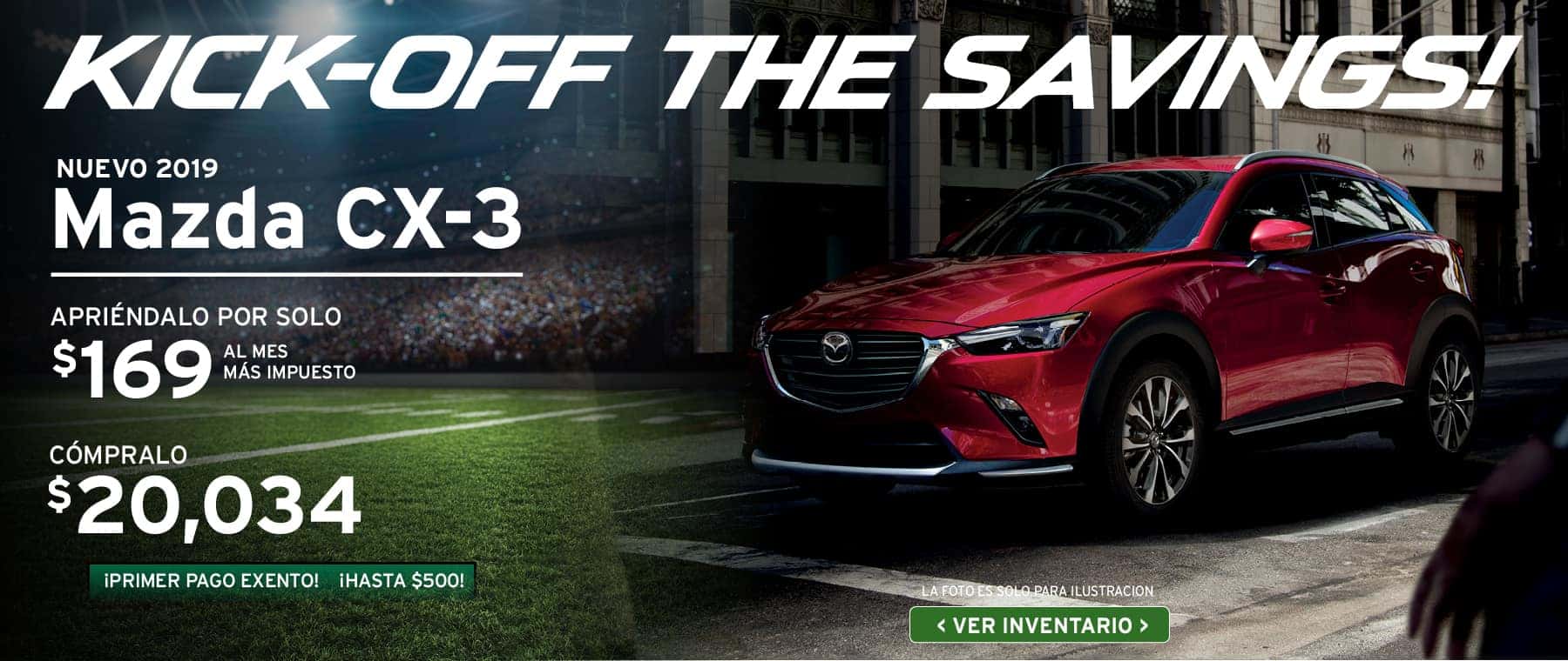 mazda cx-3 discount savings