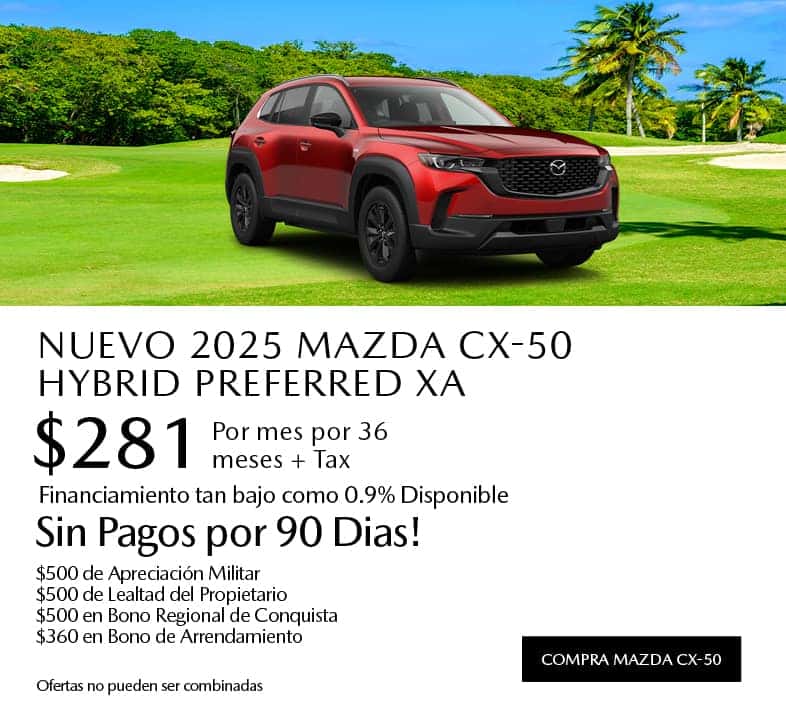 Nuevo 2025 Mazda cx-50 Hybrid 