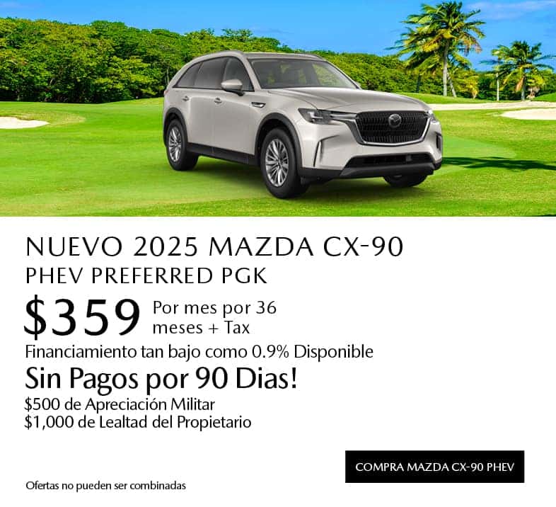 Nuevo 2025 Mazda CX-90 PHEV Preferred