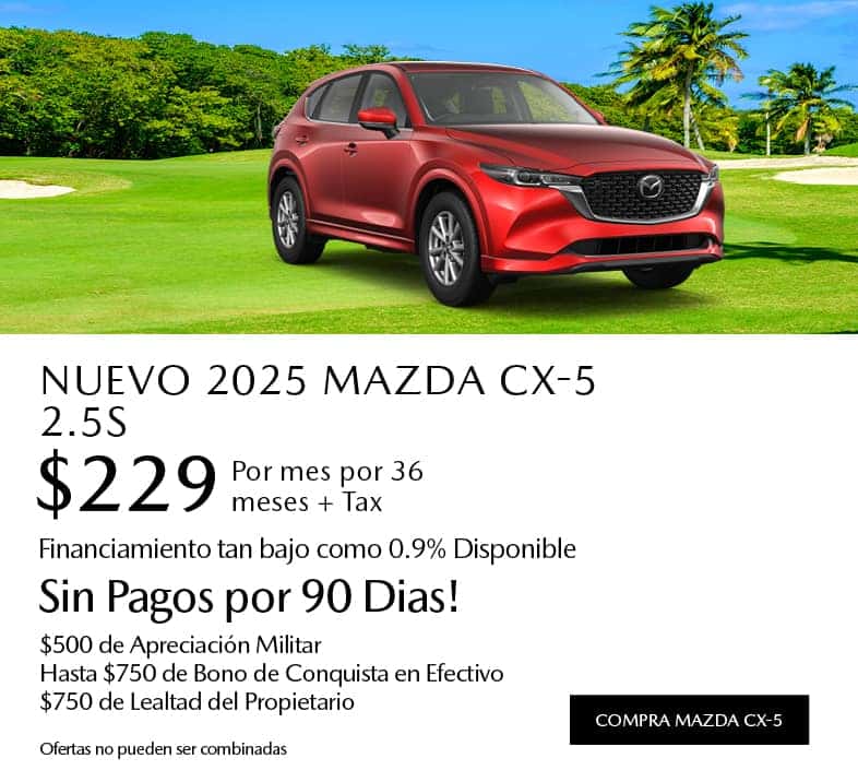 Nuevo 2024 Mazda CX-5 2.5S