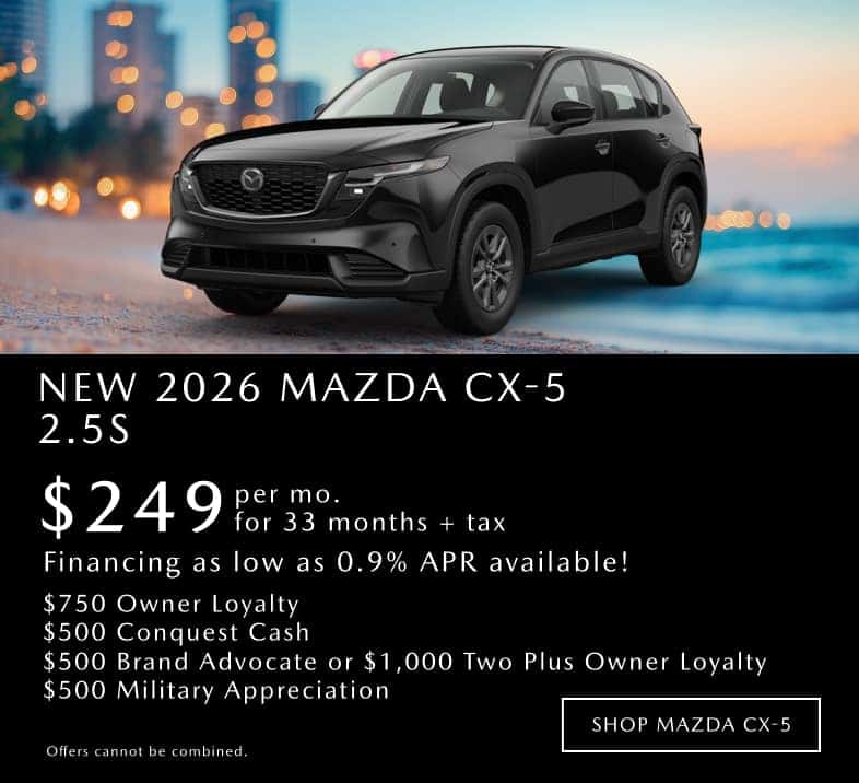 NEW 2026 MAZDA CX-5 2.5S