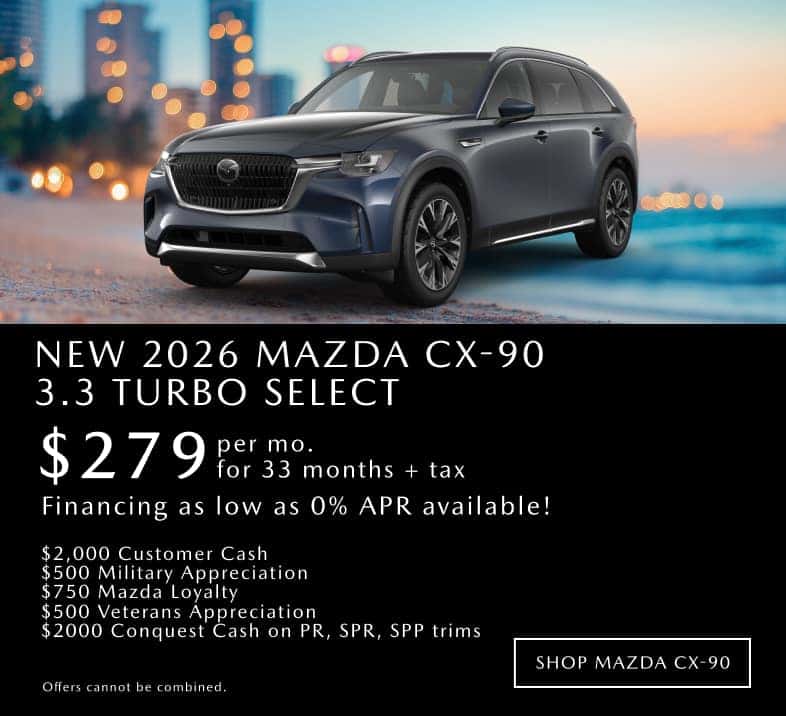 New 2026 Mazda CX-90 Turbo Select