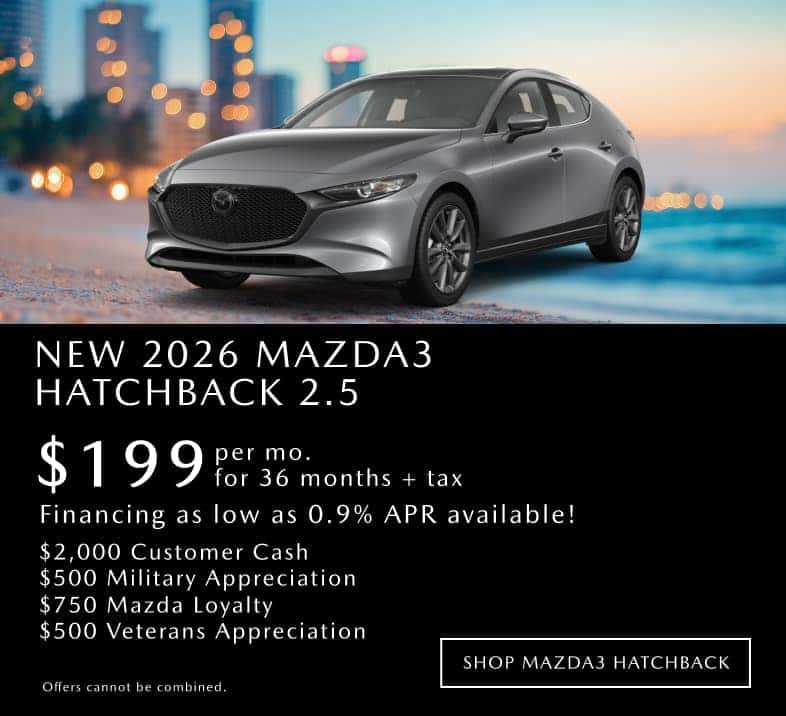 New 2026 Mazda3 Hatchback