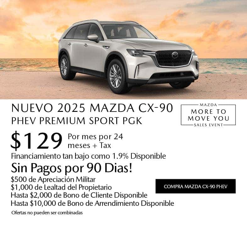 Nuevo 2025 Mazda CX-90 PHEV Premium Sport