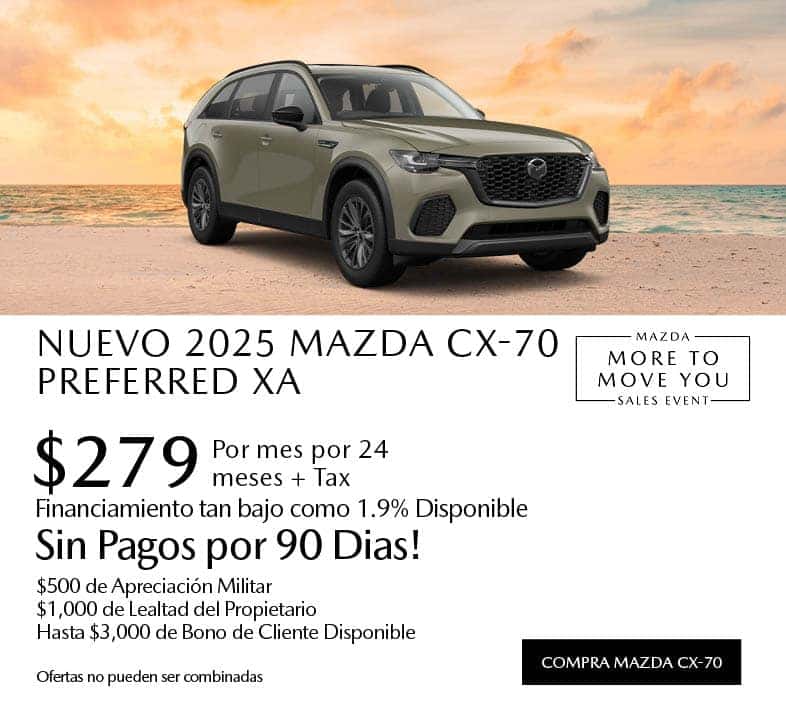 NUEVO 2025 Mazda CX-70 Preferred