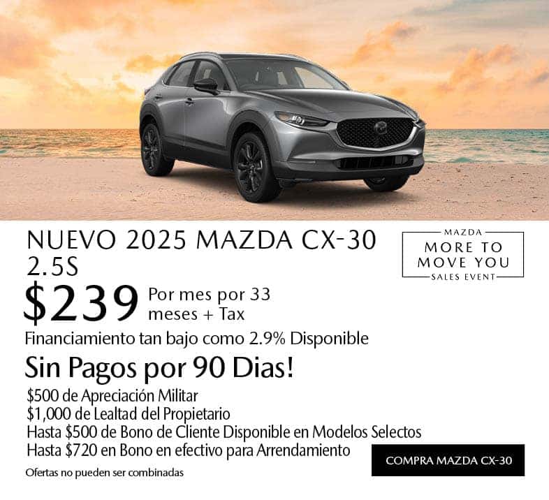 Nuevo 2025 Mazda CX-30 2.5S