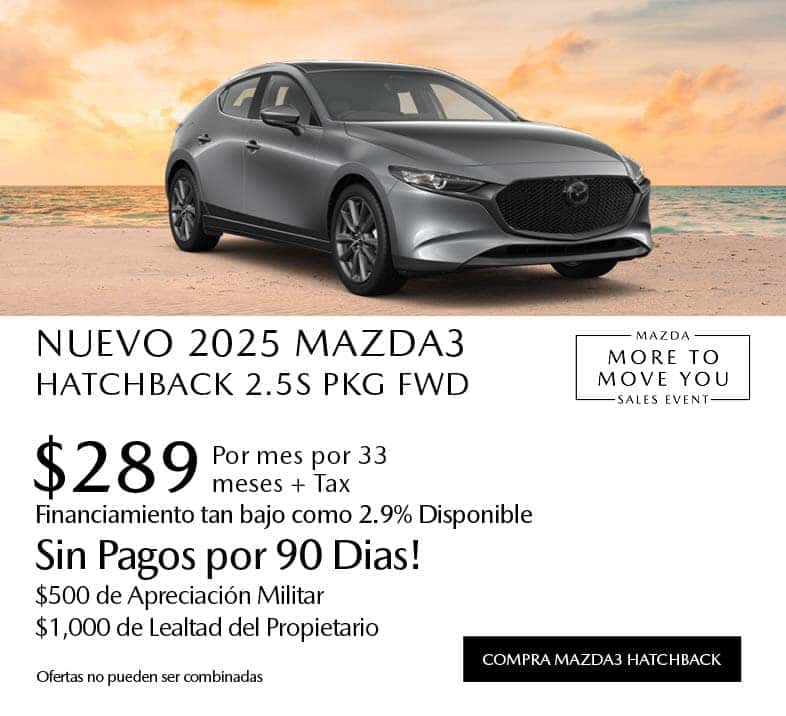 Nuevo 2025 Mazda3 Hatchback Select