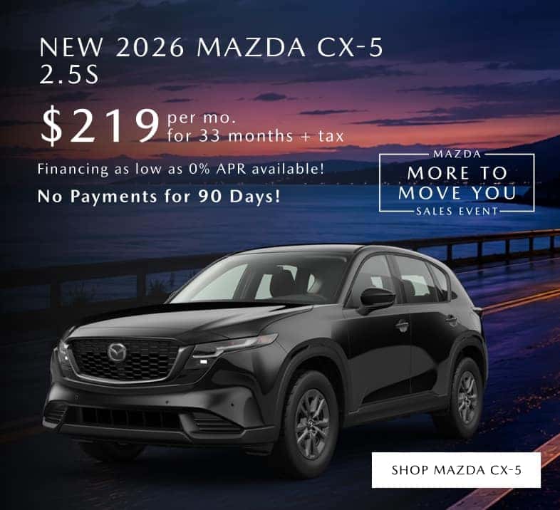 NEW 2026 MAZDA CX-5 2.5S