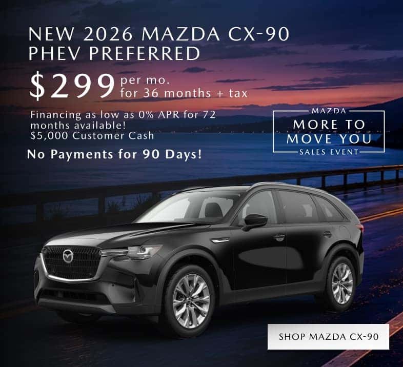 New Mazda 2026 CX-90 PHEV Preferred