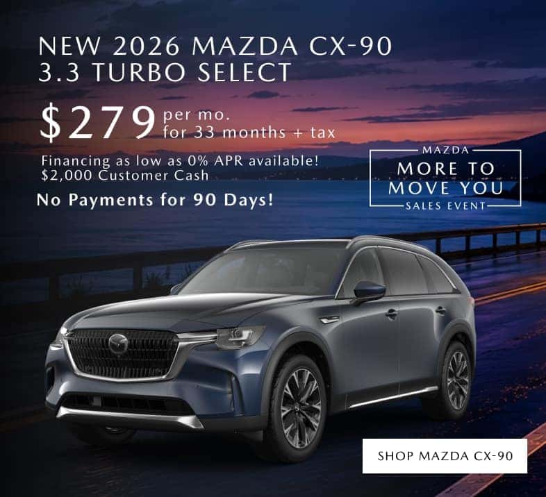 New 2026 Mazda CX-90 Turbo Select