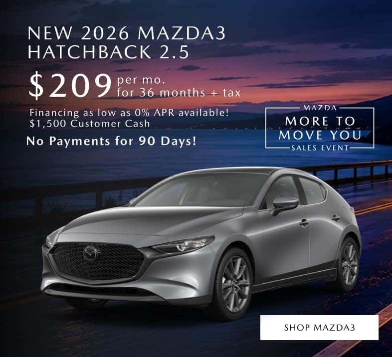 New 2026 Mazda3 Hatchback