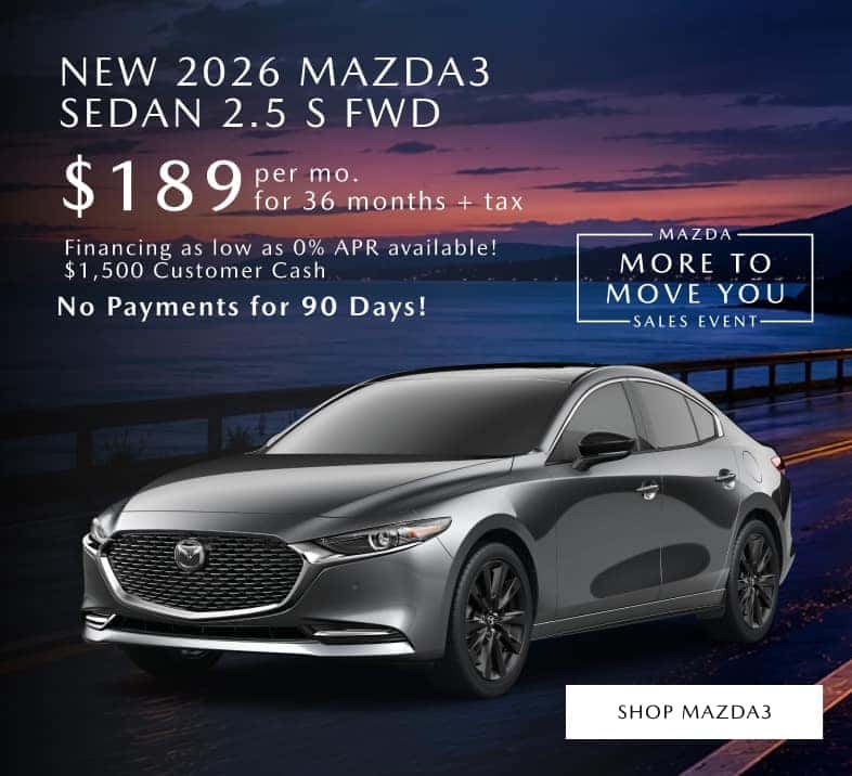 New 2026 Mazda3 Sedan 2.5S FWD