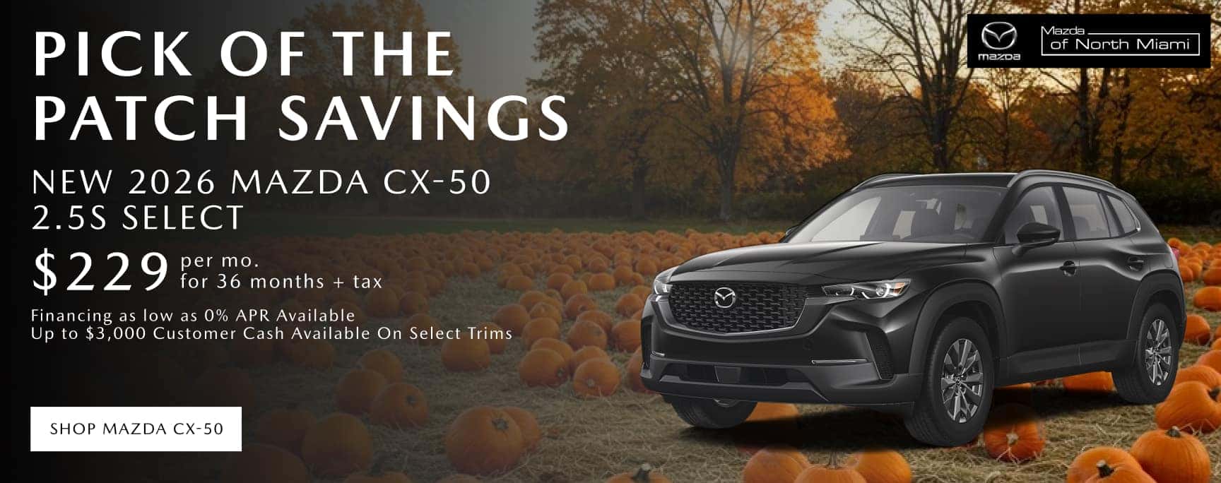 NEW 2026 MAZDA CX-50 SPANISH